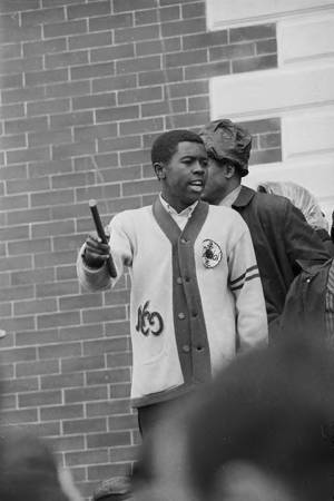 Jimmy Webb speaking outside Brown Chapel AME Church in Selma, Alabama, on Bloody Sunday.