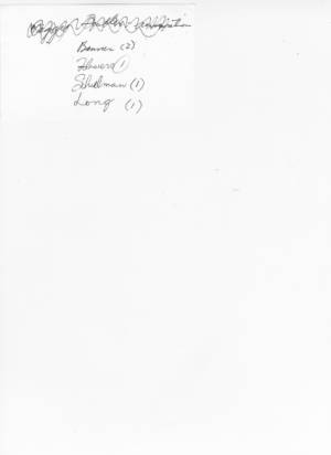 List of Names