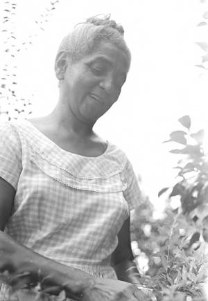 Willie Kolb, wife of James Kolb, a civil rights leader in Crenshaw County, Alabama.