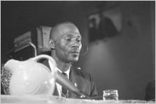 J. C. Killingsworth seated before the Senate Subcommittee on Employment, Manpower, and Poverty during a hearing at the Heidelberg Hotel in Jackson, Mississippi.