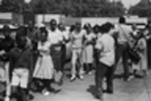 Participants in the ""March Against Fear"" begun by James Meredith.