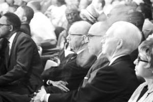 Audience listening to testimony before the Senate Subcommittee on Employment, Manpower, and Poverty, during a hearing at the Heidelberg Hotel in Jackson, Mississippi.