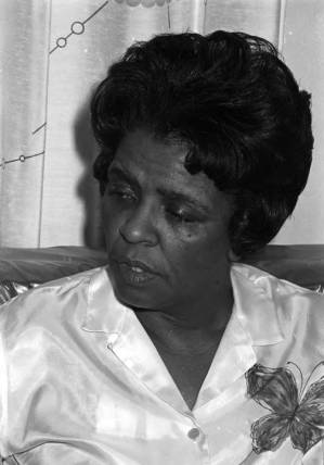 Hazel Gregory, office secretary and board member of the Montgomery Improvement Association.