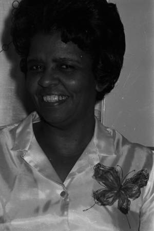 Hazel Gregory, office secretary and board member of the Montgomery Improvement Association.
