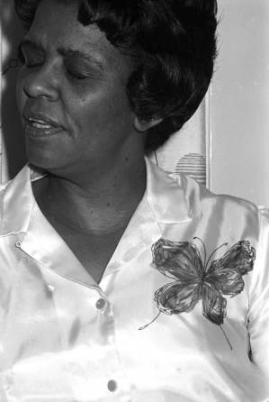 Hazel Gregory, office secretary and board member of the Montgomery Improvement Association.