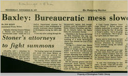 Baxley : bureaucratic mess slowed bomb probe