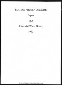 Industrial Water Board Annual Report 1962