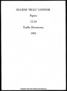 Traffic Downtown, 1962