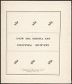 Snow Hill Normal and Industrial Institute