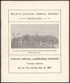 Twenty-second annual report of the principal of the Tuskegee Normal and Industrial Institute, Tuskegee, Alabama, for the year ending May 31, 1903