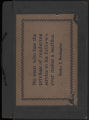 Scrapbook cover, 1891-1934