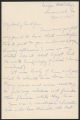 Correspondence, Jennie C. Lee, 1905-1938