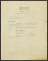 Correspondence Between Mrs. L. B. Hope and Mrs. L .D. Shivery, November 25, 1931