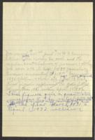 Notes on Money Raised for West Side Unemployment Relief Committee, April 1, 1932