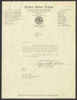 Correspondence Between Reginald A Johnson and Mrs. Hope, August 13, 1935