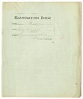 Neighborhood Union Minutes, October 11, 1922 - May 21, 1923