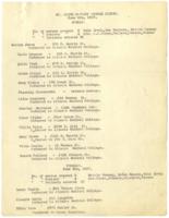 "Mt. Olive Baptist Church Clinic", June 4-9, 1917