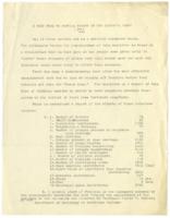 "A Page From 'A Partial Report of Our Winter's Work'", 1931