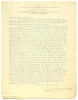 Correspondence Between Susie Dyson Morse and Principal and Teachers, circa 1915