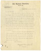 Correspondence Between Angie E. Kendall and Mrs. Hope, February 18, 1916