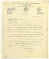 Correspondence Between E. K. Jones and Mrs. John Hope, May 12, 1917