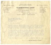 Correspondences Between Mrs. L. B. Hope, Dr. Wallace Buttrick, and Walter R. Chivers, September 21-October 10, 1925