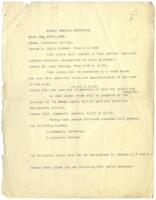 Social Service Institute Program, August 18-22, 1919