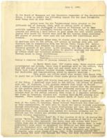 Neighborhood Union Report, June 6, 1924