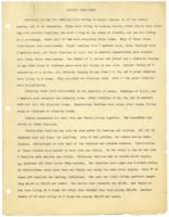 Reports on Housing and Health Conditions of Families, circa 1933