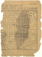 Newspaper Clipping on Atlanta Fire, May 22, 1917
