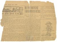 "No Pay Increase For Borough Heads", May 22, 1917