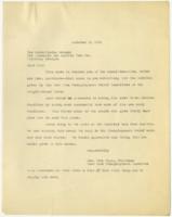Correspondence Between Mrs. Hope and the Atlantic and Pacific Tea Co., October 3, 1931