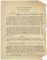 "The West Side Unemployment Committee Issues Its Annual Report", July 1,1931