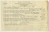 "West Side Unemployment Relief Committee of the Neighborhood Union Report of Relief Work", July 1, 1931
