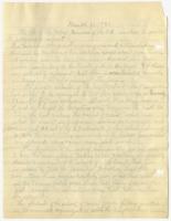 Mrs. Hope Report, March 31, 1931