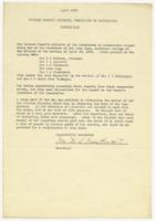 Colored Women's Division Commission on Interracial Cooperation Notes, April 1925
