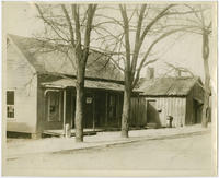 Two houses in "Beaver Slide", circa 1920
