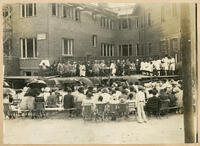 Children Singing at Dedication Day, May 1926