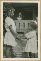 Young Girl and Toddler, circa 1930