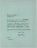 Correspondence From Guy B. Johnson to Anna Lord Strauss , December 12, 1945