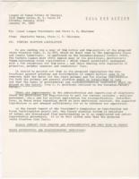 "Pending Election Legislation: Call for Action", League of Women Voters of Georgia, January 1964