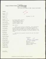 Correspondence Between Vernon Jordan and Mrs. Willie Campbell, September 25, 1968
