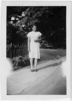 Thelma Thebau [?], circa 1950