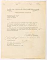 Correspondence from W. E. Mason III to the Southern Regional Council, circa 1965
