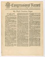 "My Black Position Paper", by Adam C. Powell, 1966