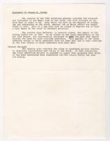 "Statement by Vernon E. Jordan", circa 1966