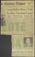 "Long Ballot, Heavy Vote To Slow Election Count", August 6, 1967