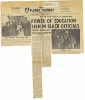 "Power of Education Seen in Black Officials", December 14, 1968