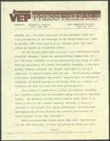 VEP Press Release, June 29, 1983