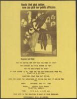 "Hands That Pick Cotton Now Can Pick Our Public Officials", 1983